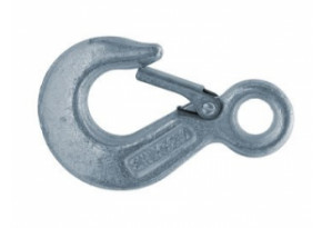 Крюк с кольцом и предохранителем (Коэфф.4) 1500 кг