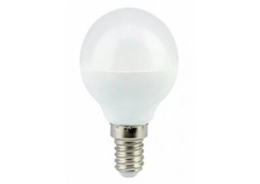 Лампа св/д Ecola (шар) Е14, 5.4W, 2700K, G45